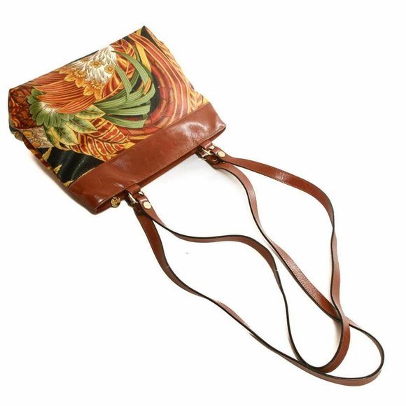 Salvatore Ferragamo Botanical pattern shoulder bag - Picture 4 of 12